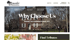 Desktop Screenshot of etzweilerfuneralhome.com
